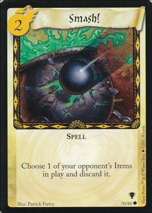 Harry Potter: Quidditch Cup (Base Set) card 70 Smash!