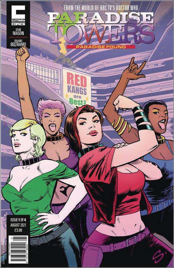 Paradise Towers: Paradise Found issue 1-C Stephen B. Scott Cover