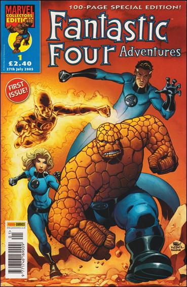 Fantastic Four Adventures (UK) issue 1 Cardstock Cover