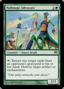 Magic the Gathering: Planechase 2012 Edition (Base Set) card 70 Nullmage Advocate