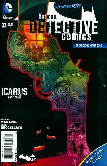 Detective Comics (2011) issue 33-C Unbagged Francis Manapul Cover Combo Pack