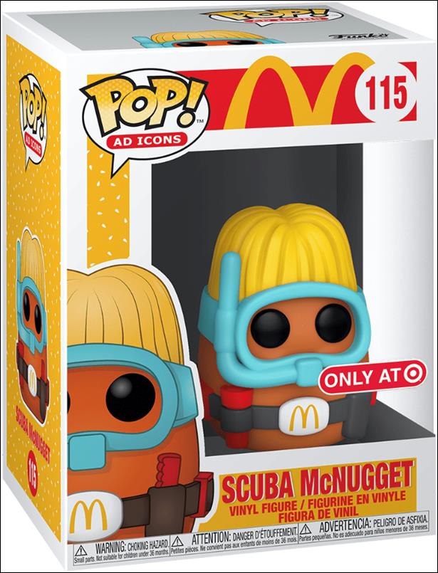 POP! Ad Icons figure 115 Scuba McNugget Target Exclusive