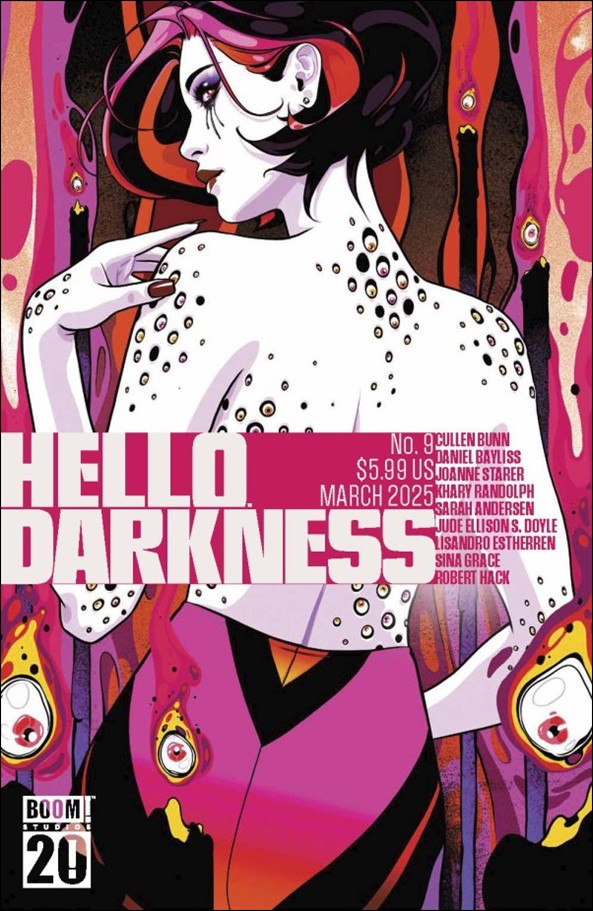 Hello Darkness issue 9-D Goñi Montes Anniversary Cover