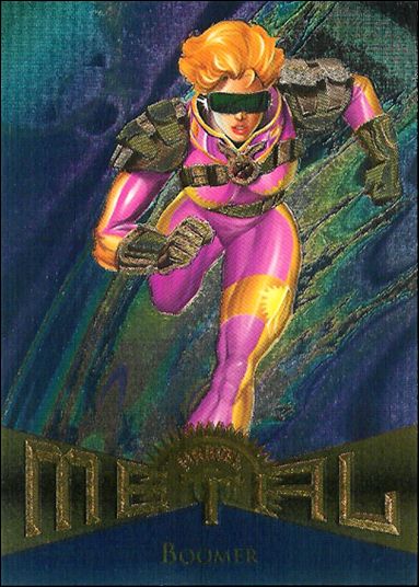 Marvel Metal (Base Set) card 87 Boomer
