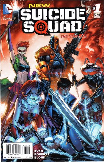 New Suicide Squad issue 1-C Jeremy Roberts White Logo Cover (2nd Printing)