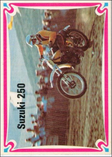 Choppers & Hot Bikes (Base Set) card 9 Suzuki 250