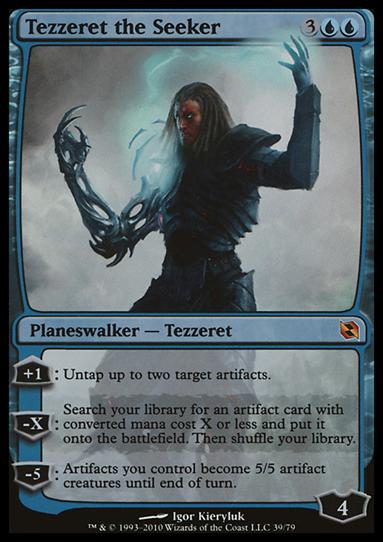 Magic the Gathering: Duel Decks: Elspeth vs. Tezzeret (Base Set) card 39 Tezzeret the Seeker