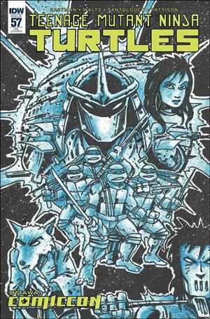 Teenage Mutant Ninja Turtles (2011) issue 57-E Kevin Eastman Ottawa Comiccon Cover