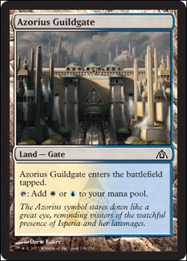 Magic the Gathering: Dragon's Maze (Base Set) card 146 Azorius Guildgate