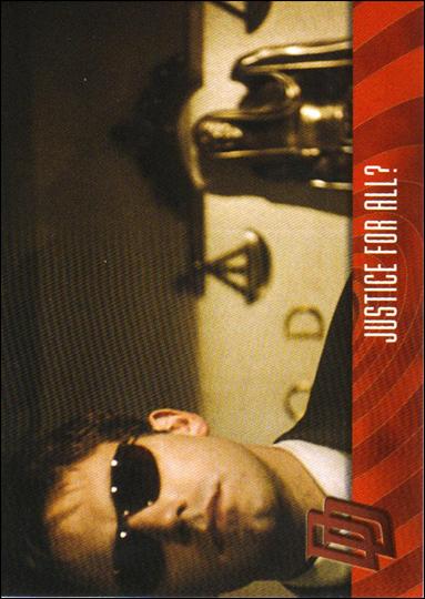 Daredevil: The Movie (Base Set) card 20 Justice For All?