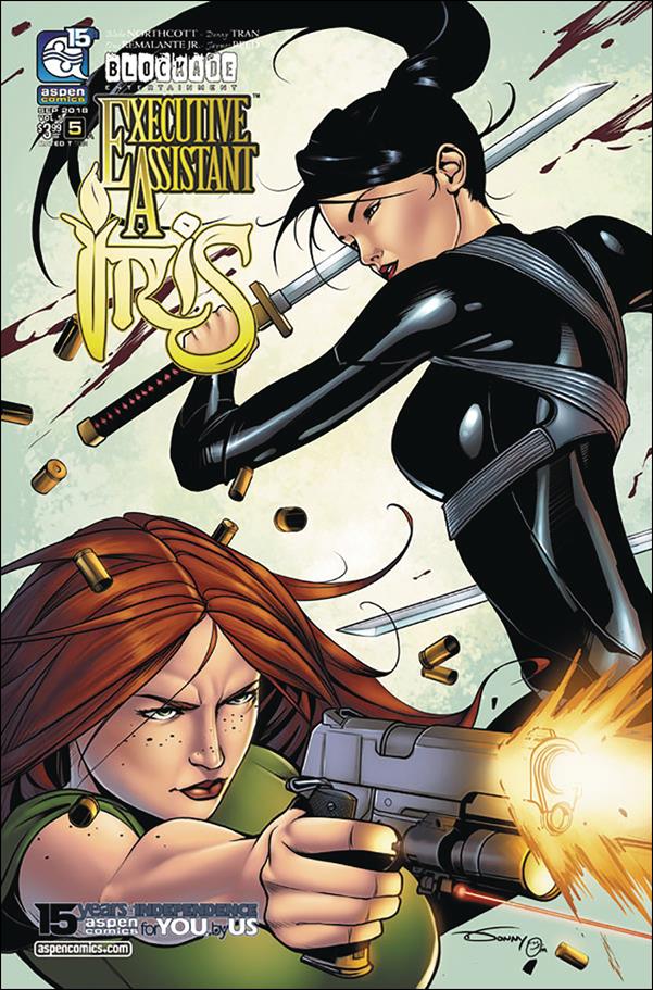 Executive Assistant: Iris (2018) issue 5 Donny Tran Cover