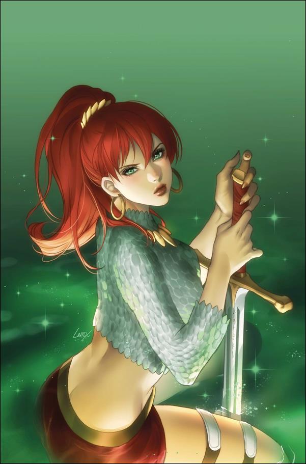 Immortal Red Sonja issue 4-O Leirix Li 1:25 Virgin Cover