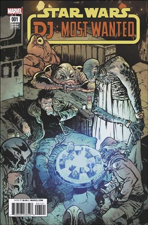 Star Wars: The Last Jedi - DJ - Most Wanted issue 1-B Dave Johnson Cover