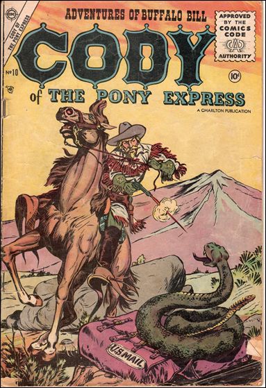 Cody of the Pony Express (1955) issue 10