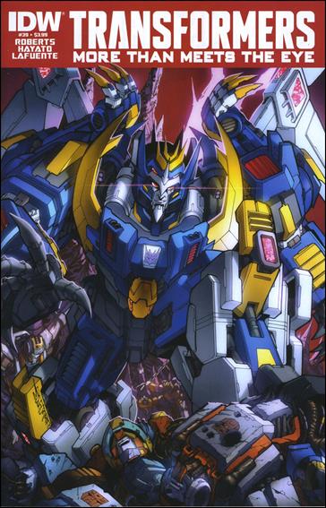 Transformers: More Than Meets the Eye (2012) issue 39 Alex Milne Cover