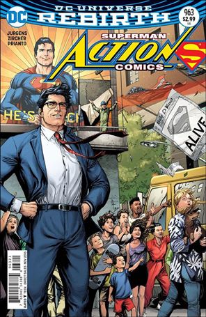 Action Comics (1938) issue 963-B Gary Frank Cover