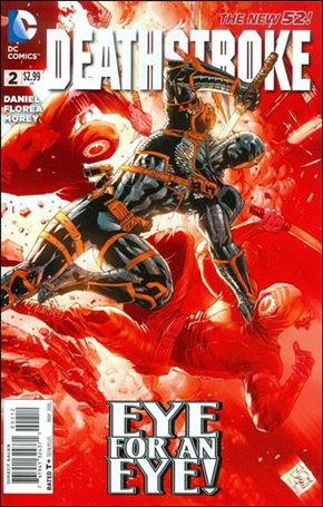 Deathstroke (2014) issue 2-C Tony Daniel Cover (2nd Printing)