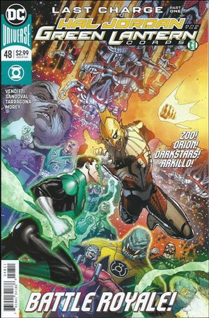 Hal Jordan and the Green Lantern Corps issue 48 Doug Mahnke Cover