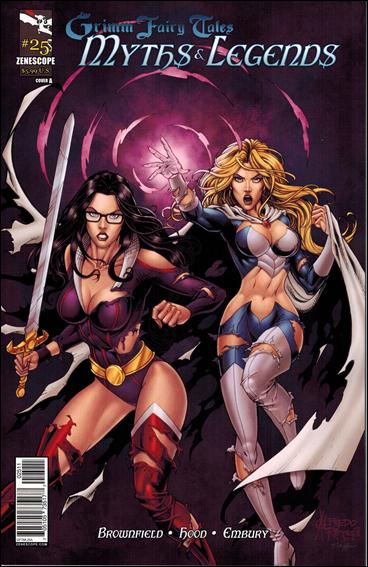 Grimm Fairy Tales Myths & Legends issue 25 Alfredo Reyes Cover