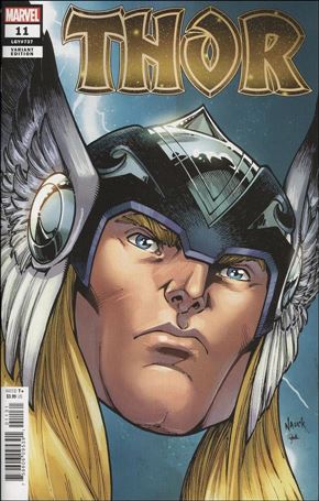 Thor (2020) issue 11-C Todd Nauck Marvel Headshot Cover