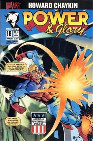 Power & Glory issue 1-B Statue of Liberty Cover