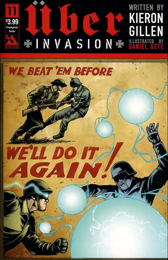 Uber: Invasion issue 11-D Propaganda Poster Cover