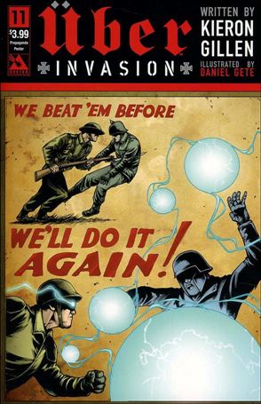 Uber: Invasion issue 11-D Propaganda Poster Cover