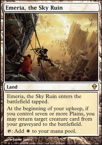 Magic The Gathering: Zendikar (Base Set) card 213 Emeria, the Sky Ruin