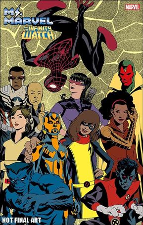 Ms. Marvel Annual (2024) issue 1-C Mike McKone Infinity Watch Connecting Cover