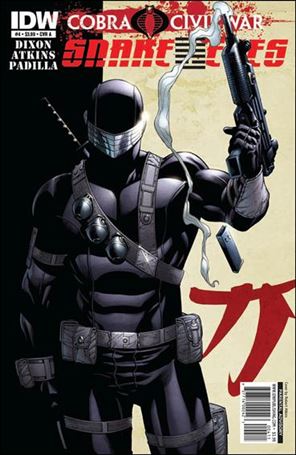 G.I. Joe: Snake Eyes (2011) issue 4 Robert Atkins Cover