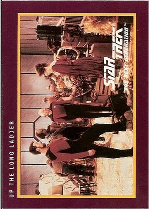 Star Trek 25th Anniversary: Series 2 (Base Set) card 166 Up the Long Ladder
