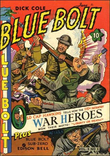 Blue Bolt (1942) issue 1