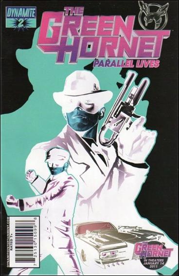 Green Hornet: Parallel Lives issue 2-B 1:25 Negative Cover