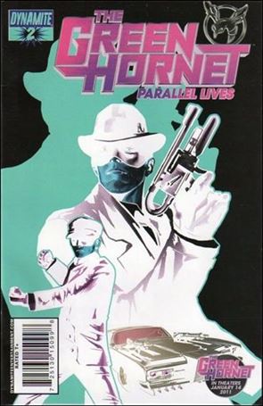 Green Hornet: Parallel Lives issue 2-B 1:25 Negative Cover