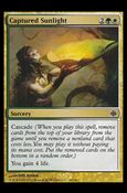 Magic The Gathering: Alara Reborn (Base Set) card 66 Caputred Sunlight