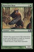 Magic the Gathering: 2011 Core Set (Base Set) card 195 Runeclaw Bear