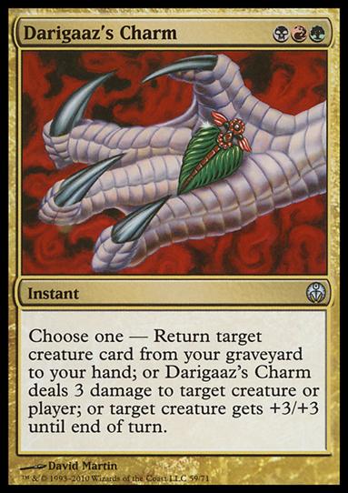 Magic the Gathering: Duel Decks: Phyrexia vs. the Coalition (Base Set) card 59 Darigaaz's Charm