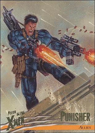 1996 Fleer Ultra X-Men: Wolverine (Base Set) card 43 Punisher