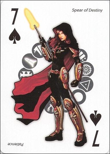 Artifacts Playing Cards (Promo) card 7 Spades Spear of Destiny - Patience