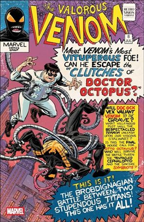 All-New Venom issue 8-C Scott Koblish RetroVision Cover
