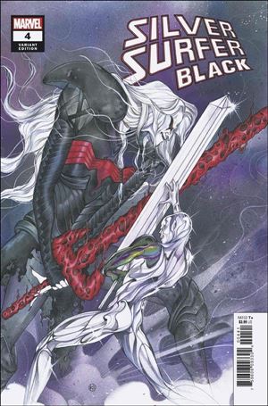 Silver Surfer: Black issue 4-D Peach Momoko 1:25 Cover