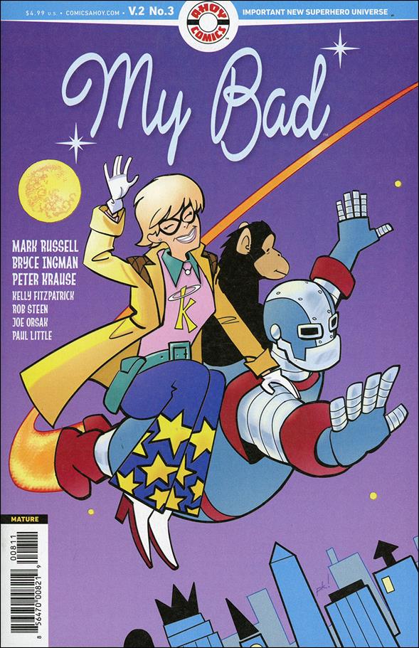 My Bad (2022) issue 3 Peter Krause Cover