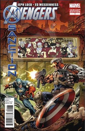 Avengers: X-Sanction issue 1-GL Jim Hanley's Carlo Pagulayan Battle Cover 1/500
