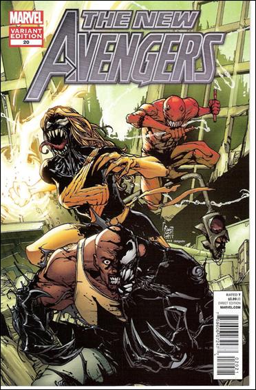 New Avengers (2010) issue 20-B 1:50 "Venom" Cover