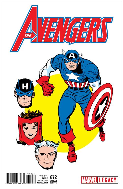 Avengers (1963) issue 672-E Jack Kirby and Don Heck 1:50 1965 T-Shirt Cover