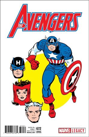 Avengers (1963) issue 672-E Jack Kirby and Don Heck 1:50 1965 T-Shirt Cover