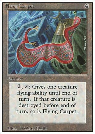 Magic the Gathering: Revised (Base Set) card 248 Flying Carpet