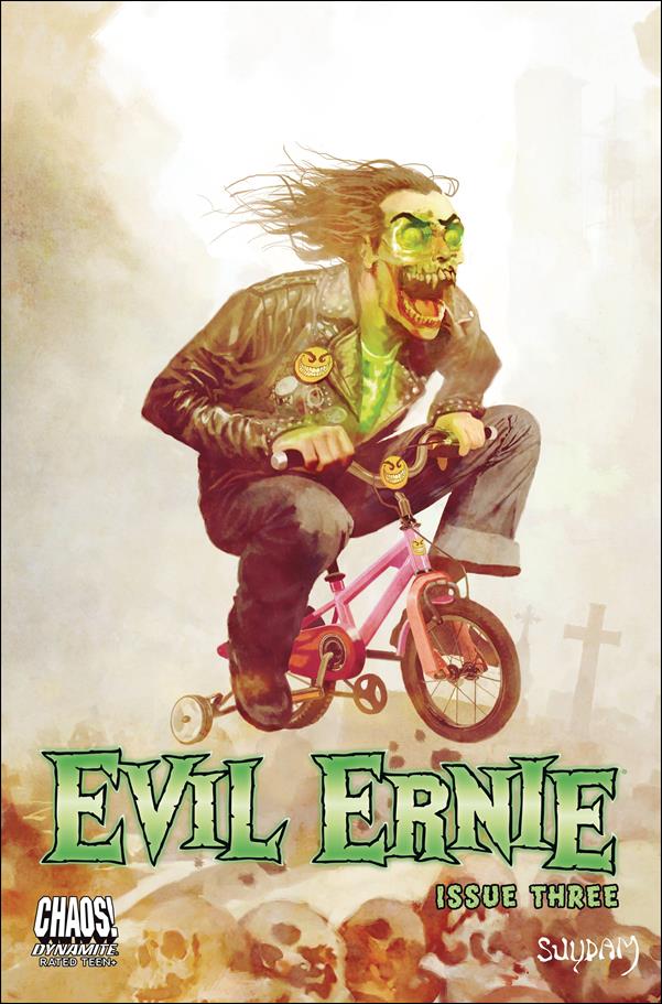 Evil Ernie (2021) issue 3 Arthur Suydam Cover