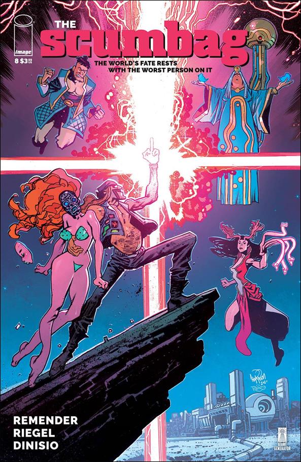 Scumbag issue 8-B James Harren Cover