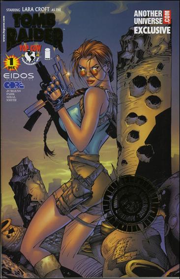 Tomb Raider: The Series issue 1-I anotheruniverse.com Gold Foil Cover